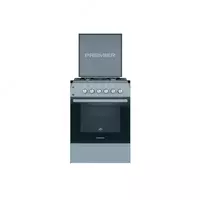 Комбинированная плита "PRЕMIER Eco PRM-WG60-E40S" (Серебристая) 60 х 85 х 60 см - 2 420 000 сум