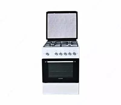 Газовая плита "PRЕMIER Eco BT60F-40VW" (Белая) 60 х 85 х 60 см