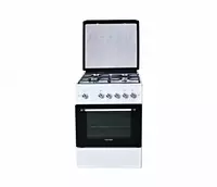 Газовая плита "PRЕMIER Eco BT60F-40VW" (Белая) 60 х 85 х 60 см