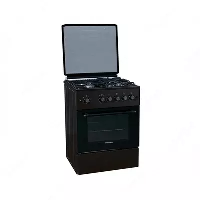 Газовая плита "PRЕMIER Eco BT60F-40VBR" (Коричневая) 60 х 85 х 60 см