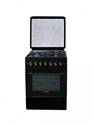 Kombinatsiyalangan pechka "PREMIER Mid BT60F-31VBRE" 3+1 (Qora) 60 x 85 x 60 sm
