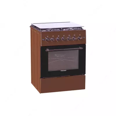 Газовая плита "PRЕMIER Mid BT60F-40VBR" (Коричневая) 60 х 85 х 60 см