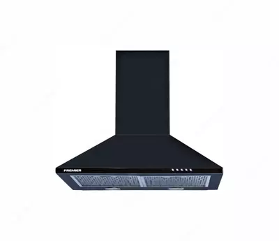 Классическая Вытяжка "PREMIER Pyramid BR Simple" (Черная) 60 см