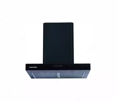 Каминная Вытяжка "PREMIER T Shape BR" Turbo sen (Коричневая) 60 см