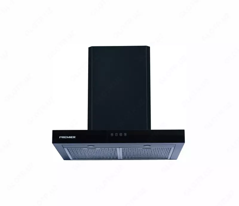 Каминная Вытяжка "PREMIER T Shape BR" Turbo sen (Коричневая) 60 см