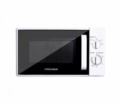 Mikroto'lqinli pech "PREMIER Solo PRM-20MW/AK1-W" (Oq) 20 litr
