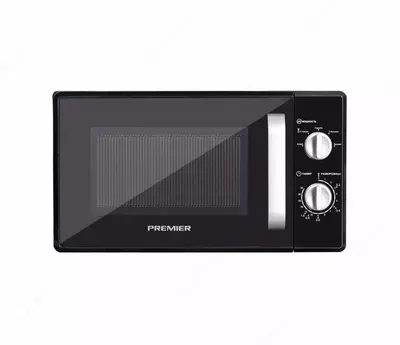 Микроволновая печь "PREMIER Solo PRM-20MW/AK1-В" (Черная) 20 литров