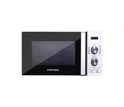 Mikroto'lqinli pech "PREMIER Solo PRM-20MW/AK3-W" (Oq) 20 litr