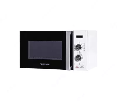 Mikroto'lqinli pech "PREMIER Solo PRM-20MW/AK3-W" (Oq) 20 litr