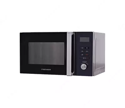 Микроволновая печь "PREMIER Solo PRM-23MW/АК5-В" (Черная) 23 литра