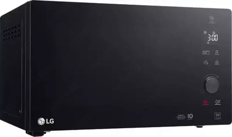 Mikroto'lqinli pech "LG MN6565DIS" (Qora) 25 litr