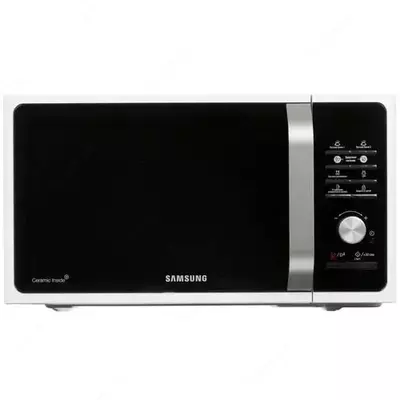 Mikroto'lqinli pech "Samsung MS23F301TAW" (Oq/qora) 23 litr