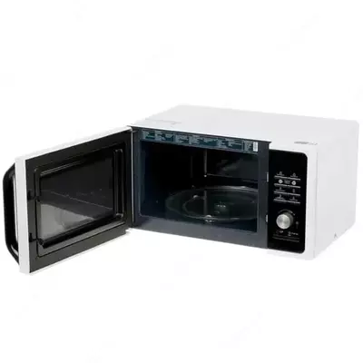 Mikroto'lqinli pech "Samsung MS23F301TAW" (Oq/qora) 23 litr
