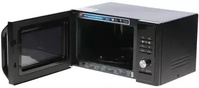 Mikroto'lqinli pech "Samsung MS23F302TAK" (Qora) 23 litr