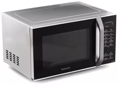 Mikroto'lqinli pech "Panasonic ST34MZPE" (kumush/qora) 25 litr