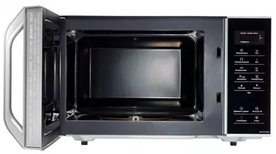 Mikroto'lqinli pech "Panasonic ST34MZPE" (kumush/qora) 25 litr