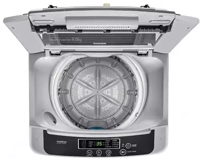 Стиральная машина автомат "LG T9585NDHVH" (Серебристая) 9 кг