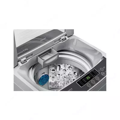 Стиральная машина автомат "LG T8585NDHV" (Серебристая) 8 кг