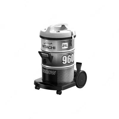 Вакуумный Пылесос "Нitachi CV960F/PG" (Белый/Серебристый) 2200/480