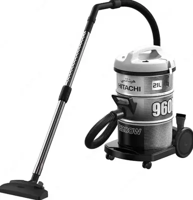 Вакуумный Пылесос "Нitachi CV960F/PG" (Белый/Серебристый) 2200/480