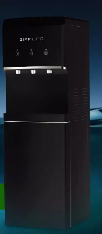 Напольный Кулер для воды "Ziffler WD1133B" (Черный) - 968 000 сум