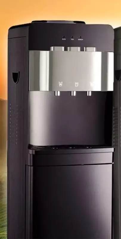 Напольный Кулер для воды "Ziffler WD1148SSB" (Черный/серебристый)