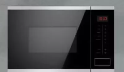 Микроволновая печь "Ziffler JY-MWO925BL" (Черная/серебристая) 25 литров