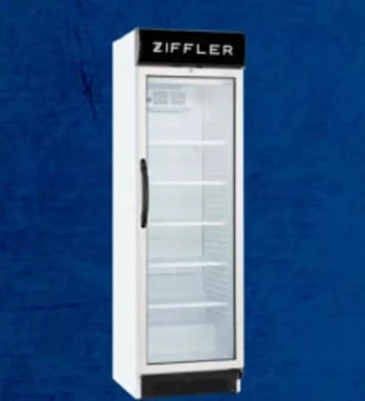 Sovutgichli vitrina "Ziffler USS 374 SCKL" (Oq) 372 l