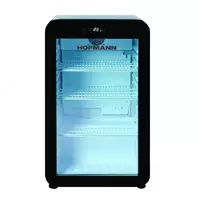 Мини Холодильная витрина "HOFMANN HBC-136HF" (Черный) 113 л