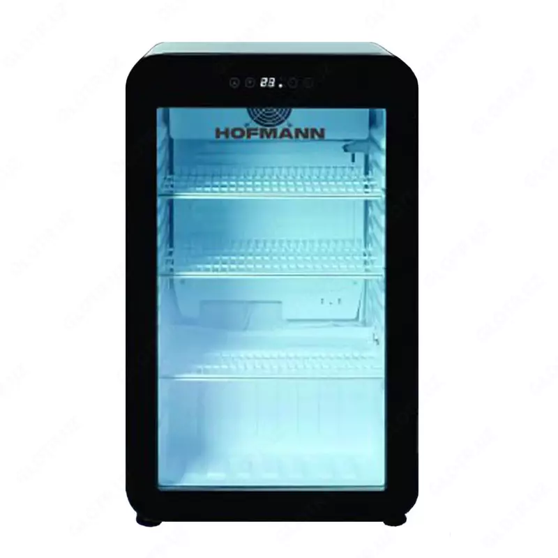 Мини Холодильная витрина "HOFMANN HBC-136HF" (Черный) 113 л