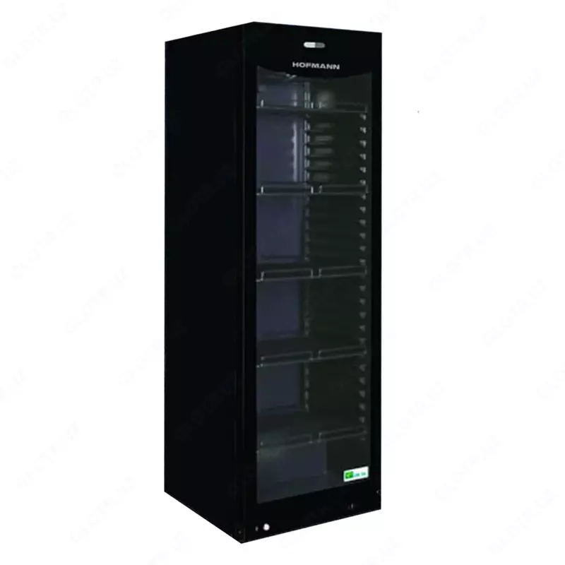 Sovutgichli vitrina "HOFMANN HBC-412HF" (qora) 382 l