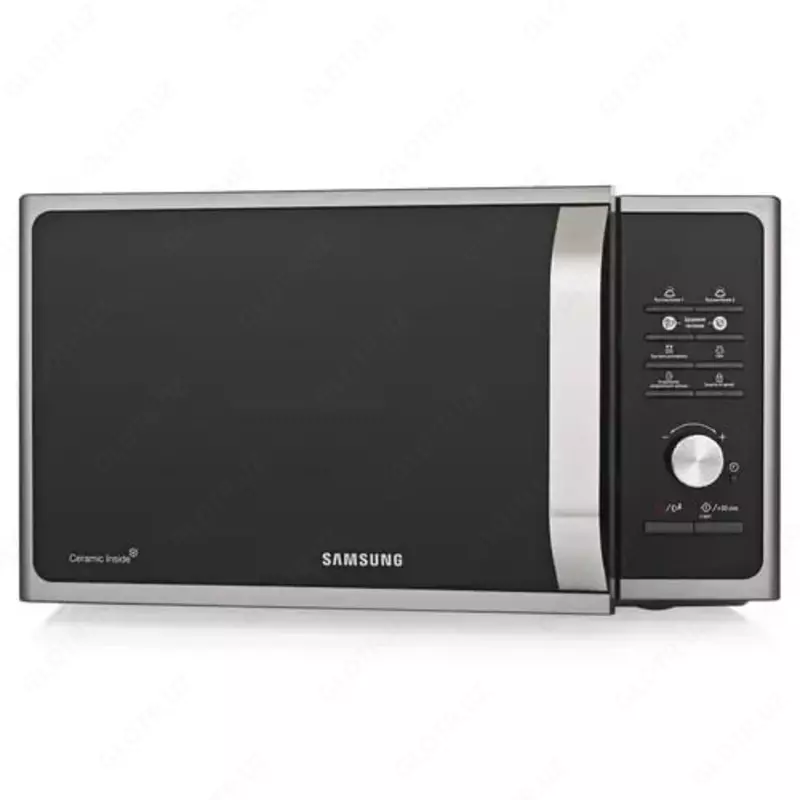 Микроволновая печь "Samsung MS23F302TAS" (Серебристая) 23 литра