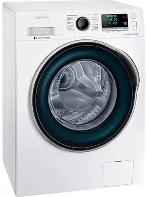 Kir yuvish mashinasi "Samsung WW80J6210SWOLD" (Oq/Moviy) 8 kg