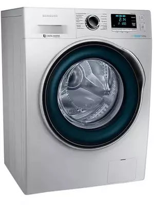 Kir yuvish mashinasi "Samsung WW80J6210SSOLD" (Kumush/Moviy) 8 kg