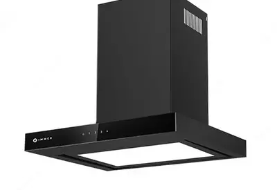 Каминная Вытяжка "IMMER HT 6011B" (Черная) 60 см