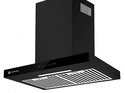 Каминная Вытяжка "IMMER НТ6002В" (Черная) 60 см