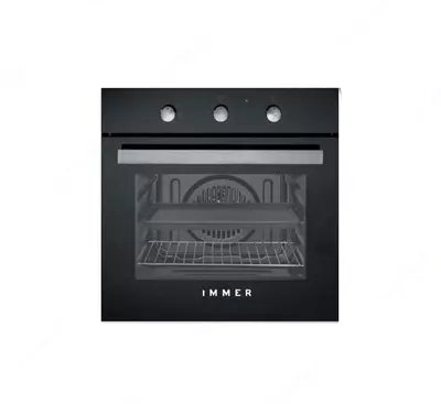 Бытовой Духовой шкаф "Immer ВО60S6FGL" (Черный) 70 литров