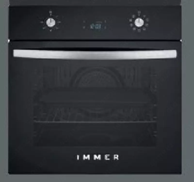Бытовой Духовой шкаф "Immer ВО60S9FGТ" (Черный) 70 литров