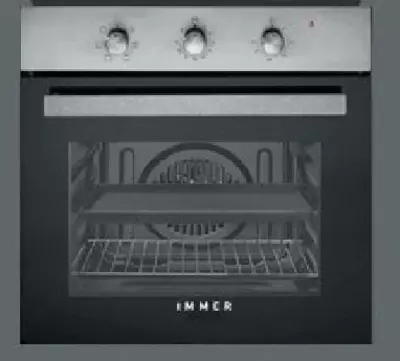 Бытовой Духовой шкаф "Immer ВО60S6FSS" (Cеребристый) 70 литров