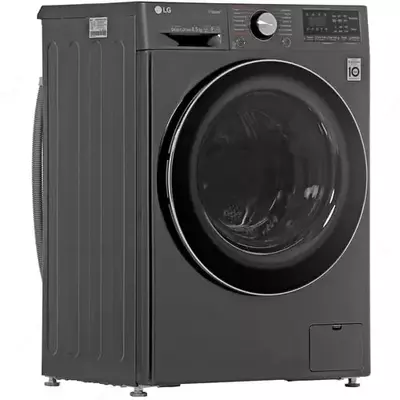 Стиральная машина автомат "LG F2V9GW9P" (Серебристая/Черная) 8.5 кг