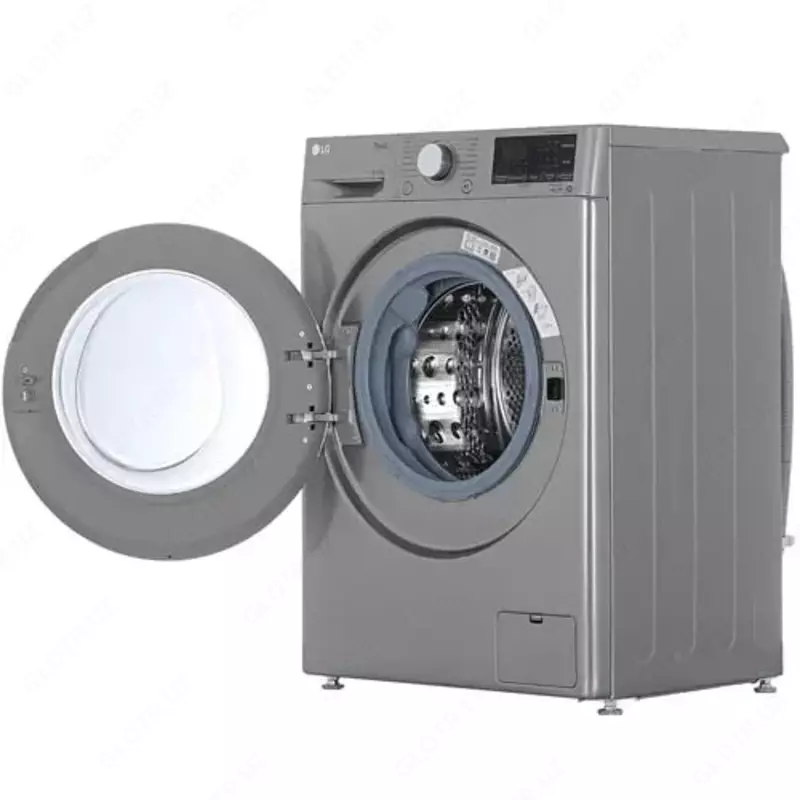 Стирально-сушильная машина автомат "LG F2V5GG2S" (Серебристая/Черная) 8.5/5 кг