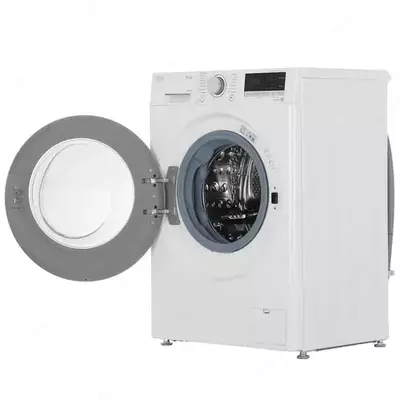 Стиральная машина автомат "LG F2V7GW1W" (Белая/Черная) 8.5 кг