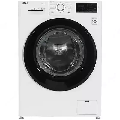 Kir yuvish mashinasi "LG F2M5HS6W" (Oq/Qora) 7 kg