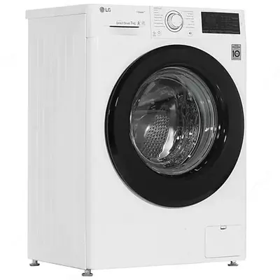 Стиральная машина автомат "LG F2M5HS6W" (Белая/Черная) 7 кг