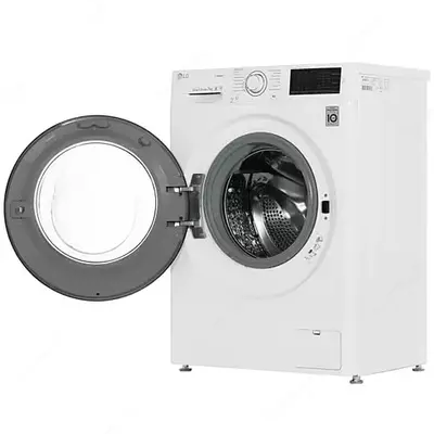 Стиральная машина автомат "LG F2M5HS6W" (Белая/Черная) 7 кг