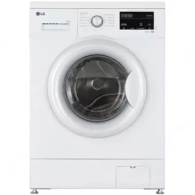 Kir yuvish mashinasi "LG F2J3WS1W" (Oq/Kumush) 6,5 kg