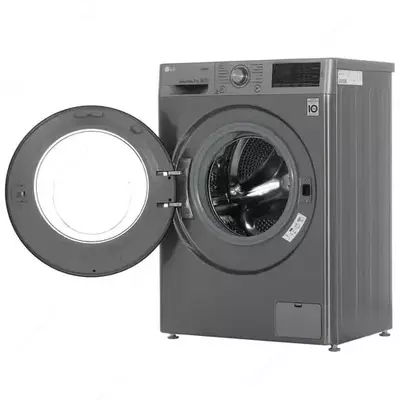 Kir yuvish mashinasi "LG F2M5HS6S" (Kumush/Qora) 7 kg