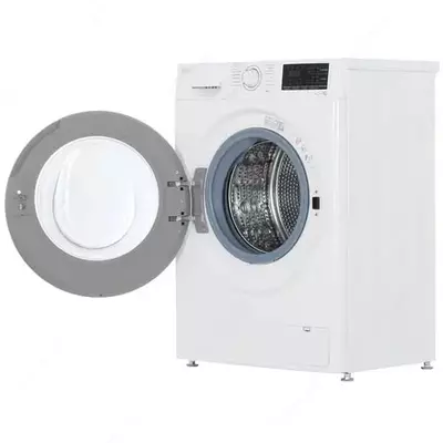 Стиральная машина автомат "LG F2J6HSFW" (Белая/Черная) 7 кг