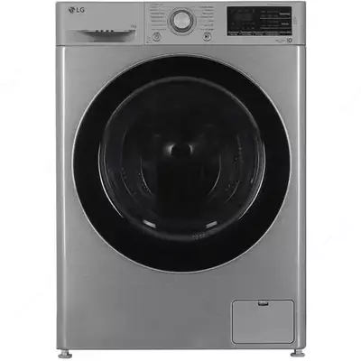Стиральная машина автомат "LG F2J6HSDS" (Серебристая/Черная) 7 кг