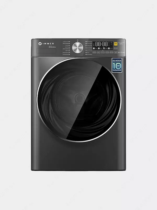 Стиральная машина автомат "IMMER IW100-14597DDX" (Серая/Черная) 10 кг